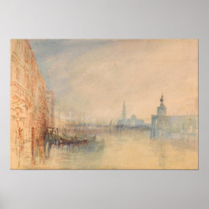 Turner - Monding van het Grand Canal, Venetië Poster