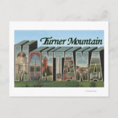 Turner Mountain, Montana Briefkaart (Voorkant)