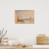Turner - Mouth of Grand Canal , Venetië Poster (Keuken)