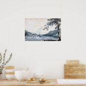 Turner - Op Aar tussen Unterseen & Brienzmeer Poster (Keuken)