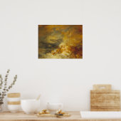 Turner - Ramp op Zee Poster (Keuken)