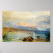 Turner - Red Rigi Poster (Voorkant)