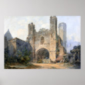 Turner - Saint Augustinus's Gate Canterbury Poster (Voorkant)