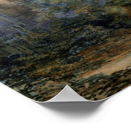 Turner - Saint Augustinus's Gate Canterbury Poster (Hoek)