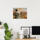 Turner - Schloss Rosenau Coburg Poster (Thuiskantoor)