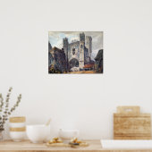 Turner - St. Augustine's Gate Canterbury Poster (Keuken)