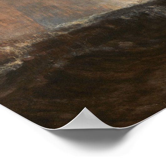 Turner - Staffa Fingal's Cave Poster (Hoek)