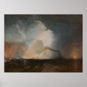 Turner - Staffa Fingal's Cave Poster (Voorkant)