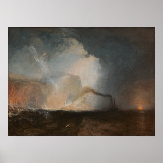 Turner - Staffa Fingal's Cave Poster (Voorkant)