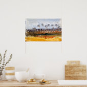 Turner - Studie van Channel Sketchbook Poster (Keuken)