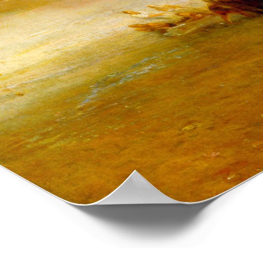 Turner - stuurcabine voor hulp bij het schip aan d poster (Hoek)