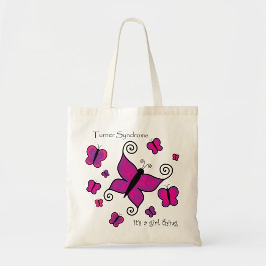 Turner Syndrome - Het is een Girl Ding Bag Tote Bag (Voorkant)