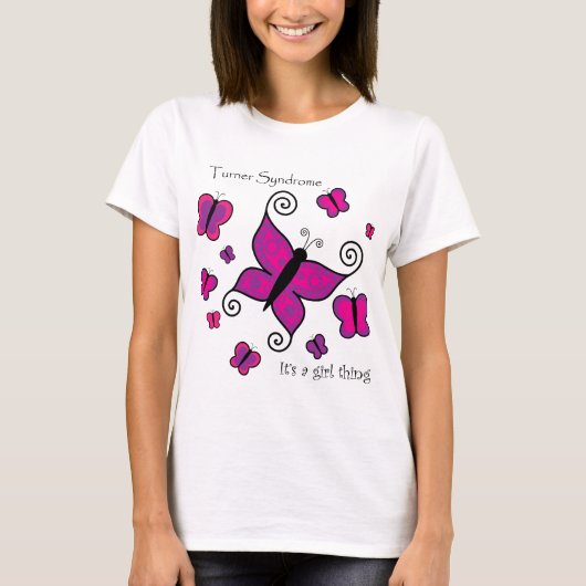 Turner Syndrome - Het is een meisje shirt (Voorkant)