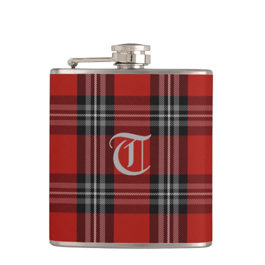 Turner Tartan Flask Heupfles (Voorkant)