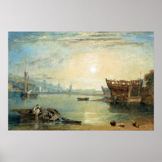 Turner - Teignmouth Devonshire Poster (Voorkant)