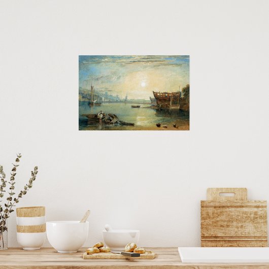 Turner - Teignmouth Devonshire Poster (Keuken)