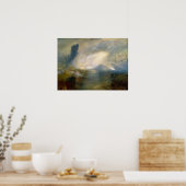 Turner - Theems boven Waterloo Bridge Poster (Keuken)