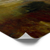Turner - Theems boven Waterloo Bridge Poster (Hoek)