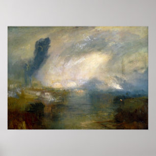 Turner - Theems boven Waterloorbrug Poster