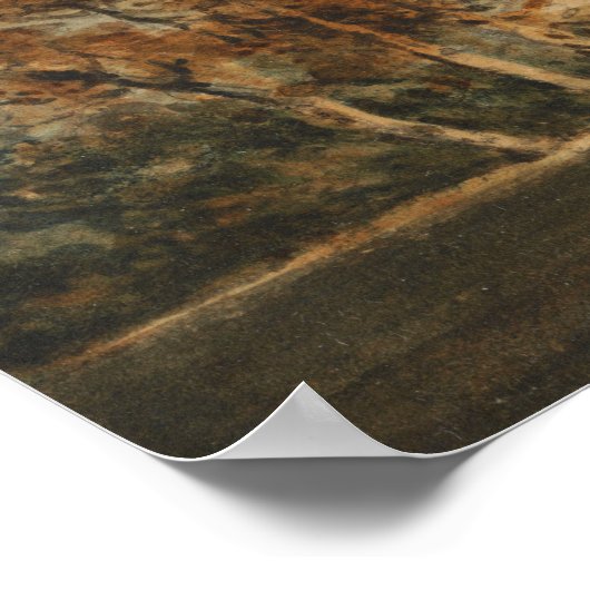 Turner - Uitzicht van de eenvoudige kathedraal Poster (Hoek)