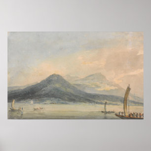 Turner - Van Isole Borromee Lago Maggiore Poster