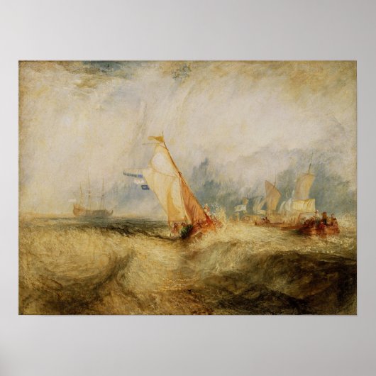 Turner - Van Tromp gaat zijn meester behagen Poster (Voorkant)