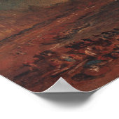 Turner - Vesuvius In Eruption Poster (Hoek)