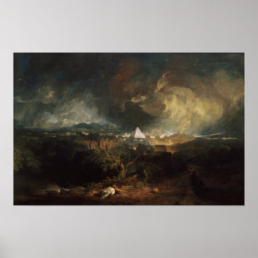 turner - vijfde plaag van Egypte Poster (Voorkant)