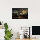 turner - vijfde plaag van Egypte Poster (Thuiskantoor)