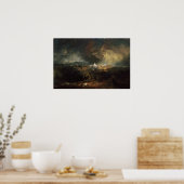 turner - vijfde plaag van Egypte Poster (Keuken)