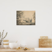 Turner - Villa D'Este Poster (Keuken)