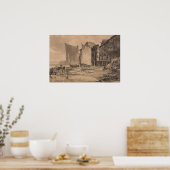Turner - Vissershuisje Dover Poster (Keuken)