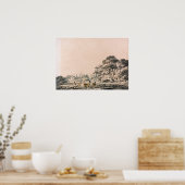 Turner - Windsor Castle en Park met Deer Poster (Keuken)