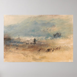 Turner - yarmouth Sands Poster