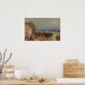 Turner - Zonsondergang Poster (Keuken)
