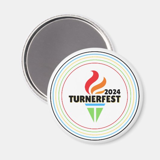 TurnerFest 2024 magneet (Voorkant / Achterkant)