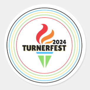 TurnerFest 2024 stickers