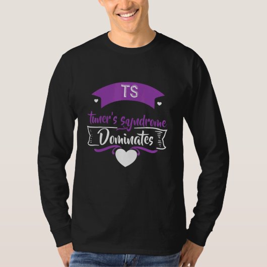 Turners Syndrome Domineert Bewustheid T-shirt (Voorkant)