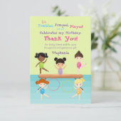 Turnfeest Kaart (Staand voorkant)