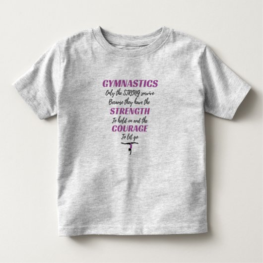 Turngift De Sterken Overleven Turn Gift Kinder Shirts (Voorkant)