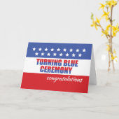Turning Blue Ceremony, Gefeliciteerd met Sterren Kaart (Gele Bloem)