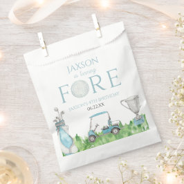 Turning Fore Blue Golf 4e verjaardag Bedankzakje