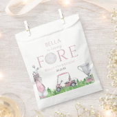 Turning Fore Pink Golf 4e verjaardag Bedankzakje (Geknipt)