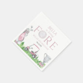 Turning Fore Pink Golf 4e verjaardag Servet (Hoek)