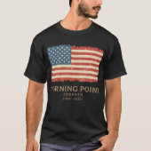 Turning Point Forever Retro Flag ArtWork T-shirt (Voorkant)