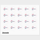 Turning Point USA Patriottisch Logo Vinyl Stickers (Vel)