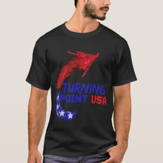 Turning Point USA Schattig ontwerp retro T-shirt