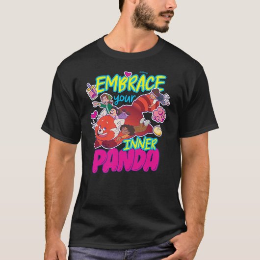 Turning Red - Embrace Your Inner Panda T-shirt (Voorkant)