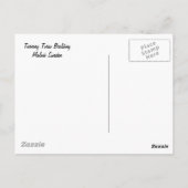 Turning Torso Building - Malmö Zweden Briefkaart (Achterkant)
