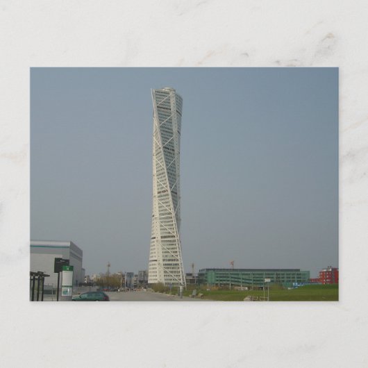 Turning Torso Building - Malmö Zweden Briefkaart (Voorkant)